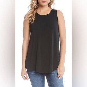 Cotton On Classic Side Slit Black Tank Top Women’s XS